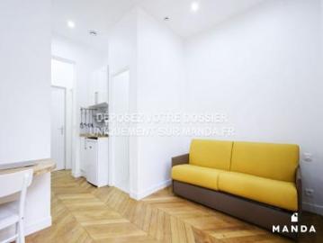 location appartement paris 19eme arrondissement 1 pièce 17 m2 paris 75019 770 € / mois