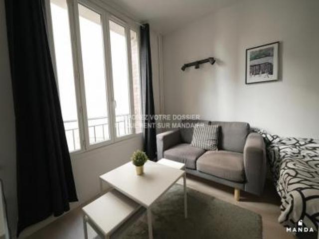 location appartement paris 19eme arrondissement 1 pièce 19 m2 paris 75019 890 € / mois