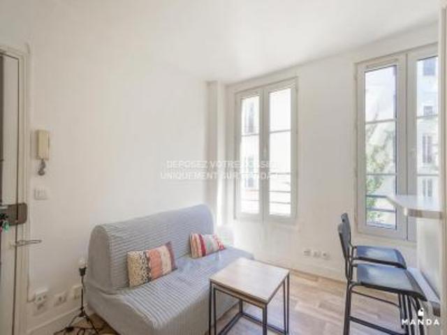 location appartement paris 19eme arrondissement 1 pièce 13 m2 paris 75019 730 € / mois