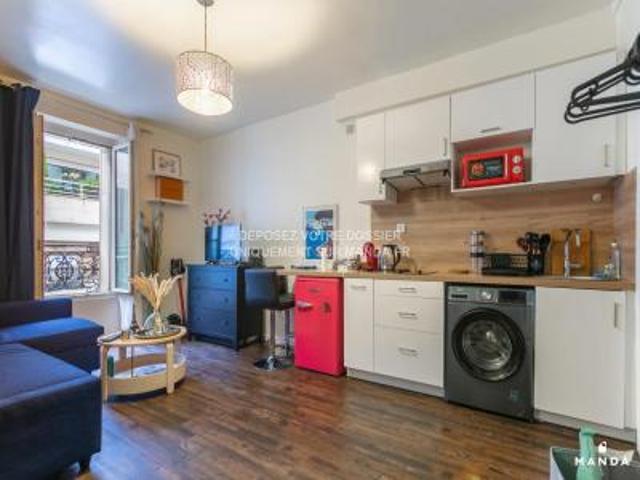 location appartement paris 20eme arrondissement 1 pièce 19 m2 paris 75020 988 € / mois