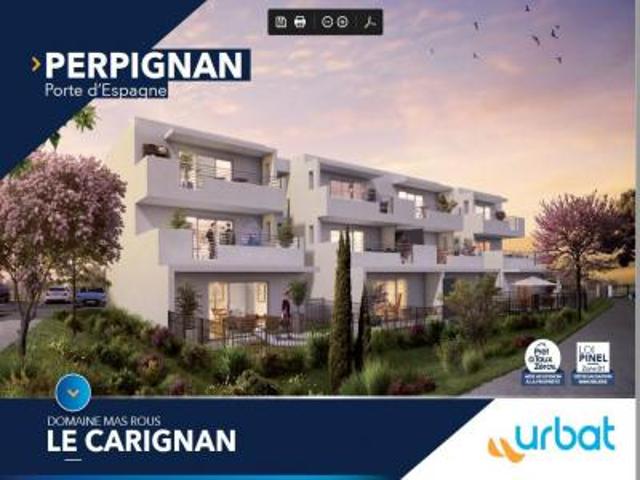 location appartement perpignan 2 pièces 38 m2 pyrenees orientales 66000 555 € / mois