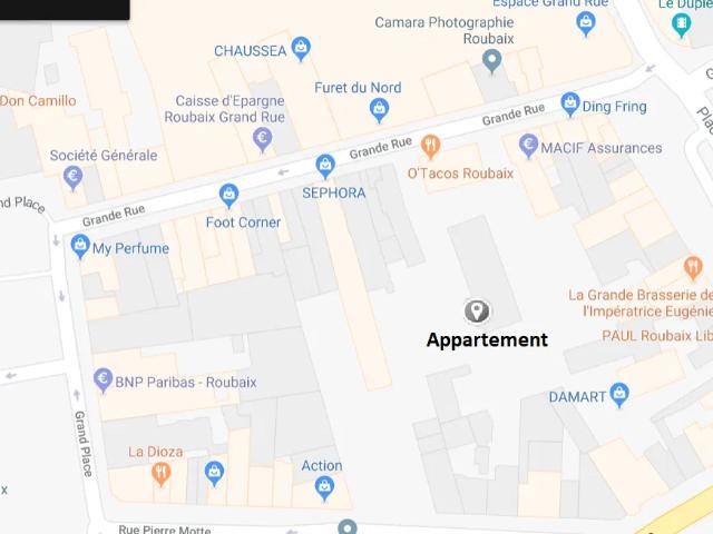 Location Appartement Place de la Liberté, Roubaix