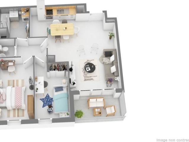 Location Appartement Place de l'Hôtel de Ville, Rumilly