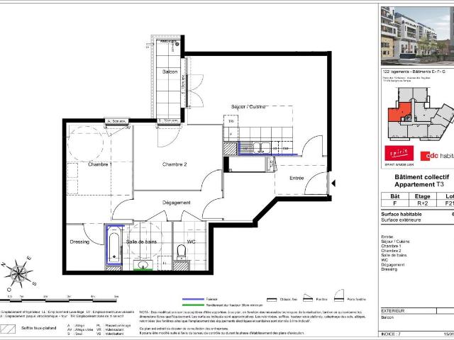 Location Appartement Place des Cygnes, Savigny le Temple