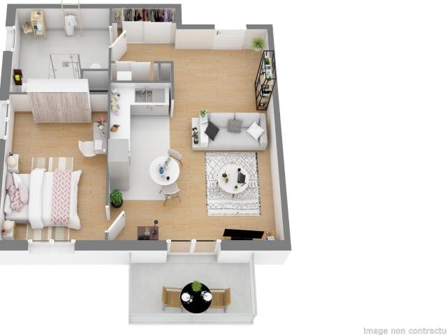 Location Appartement Place Henri IV, Senlis
