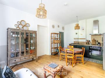 Location Appartement rénové et meublé avec extérieur et stationnement à Albigny sur Saône à ALBIGNY SUR SAONE 55.74 m2 Espaces Atypiques Villefranche – Beaujolais