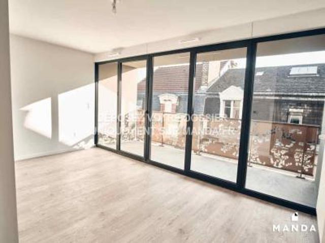 location appartement reims 1 pièce 30 m2 marne 51100 524 € / mois