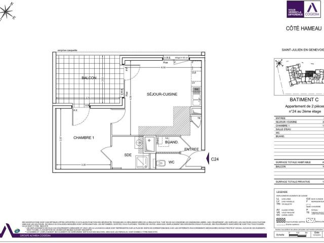 Location Appartement Route de Cervonnex, Saint Julien en Genevois