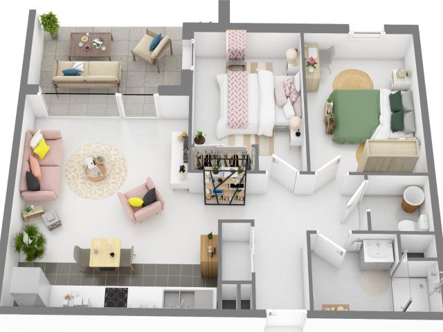 Location Appartement Route de Corneilhan, Béziers
