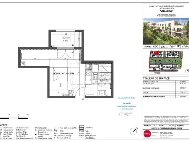 Location Appartement Route du Particulier, Saint Germain en Laye
