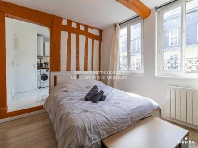 location appartement rouen 1 pièce 21 m2 seine maritime 76000 690 € / mois