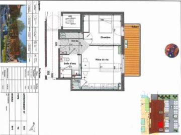 location appartement rouffiac tolosan 2 pièces 41 m2 haute garonne 31180 650 € / mois