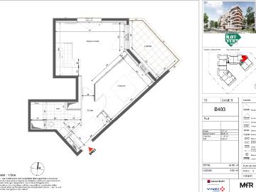 Location Appartement Rue Camille du Gast, Villeneuve la Garenne