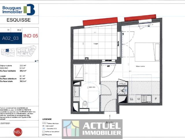 Location Appartement Rue Charles Perrault, Montpellier
