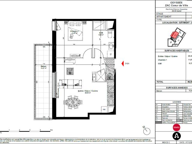 Location Appartement Rue Amiral Febvrier des Pointes, Guidel