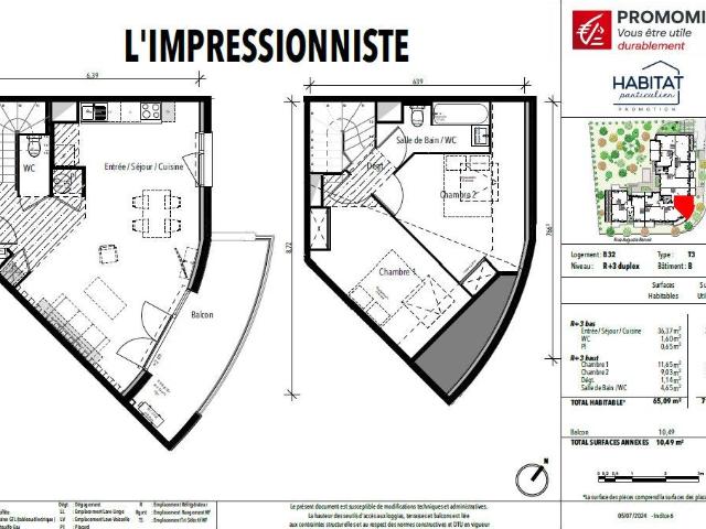 Location Appartement Rue Auguste Renoir, Toulouse