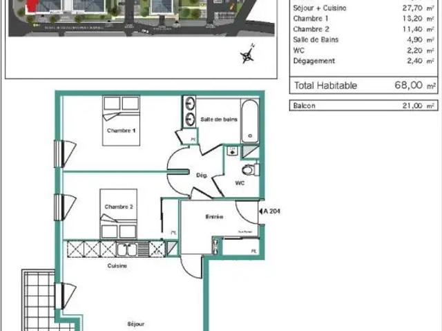 Location Appartement Rue Gabriel Fauré, Villecresnes