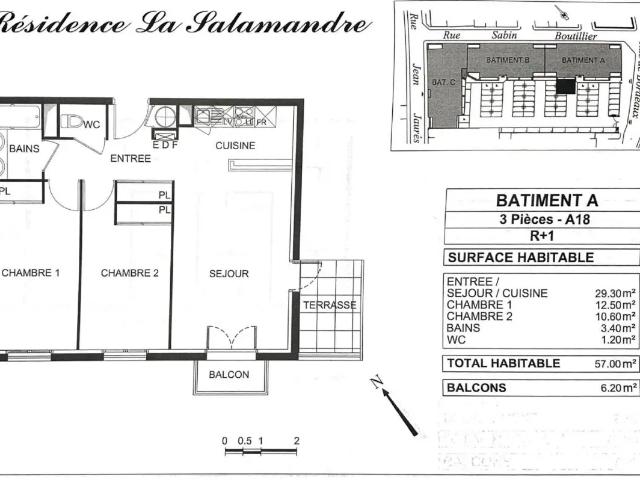 Location Appartement Rue de Bordeaux, Cognac