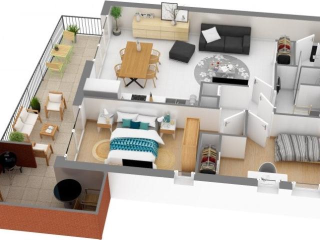 Location Appartement Rue de l'Avenir, Bruges