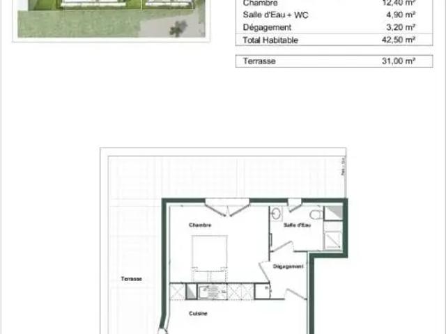 Location Appartement Rue de la Butte Bellevue, Bruyères le Châtel