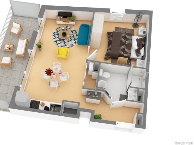 Location Appartement Rue de la Perverie, Nantes