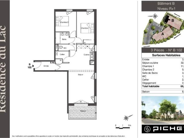 Location Appartement Rue des Bruyères, Biscarrosse