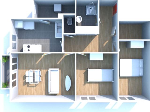 Location Appartement Rue des Roses, Petit Couronne