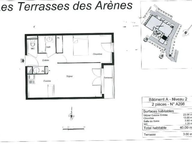 Location Appartement Rue des Terrasses, Périgueux