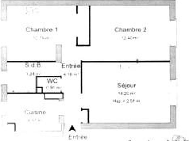 Location Appartement Rue des Treilles, Libourne