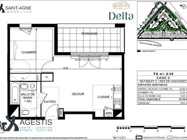 Location Appartement Rue du Colonel Gendreau, Castanet Tolosan