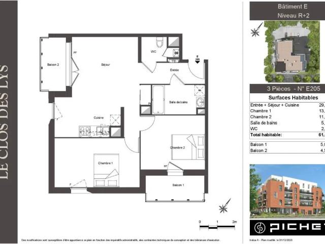 Location Appartement Rue du Général Leclerc, Armentières