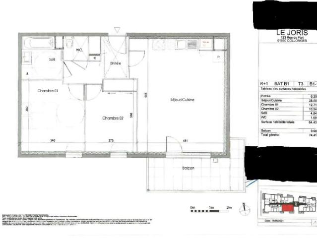 Location Appartement Rue du Fort, Collonges