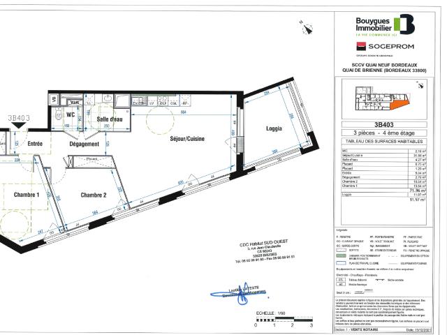 Location Appartement Rue du Jardin de l'Ars, Bordeaux