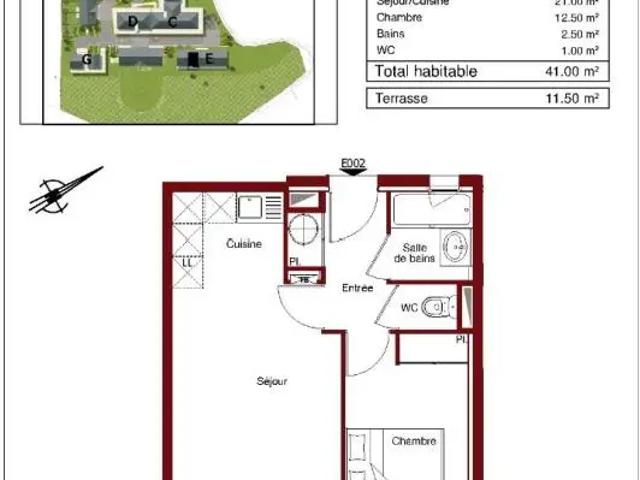 Location Appartement Rue du Lys, Périgueux