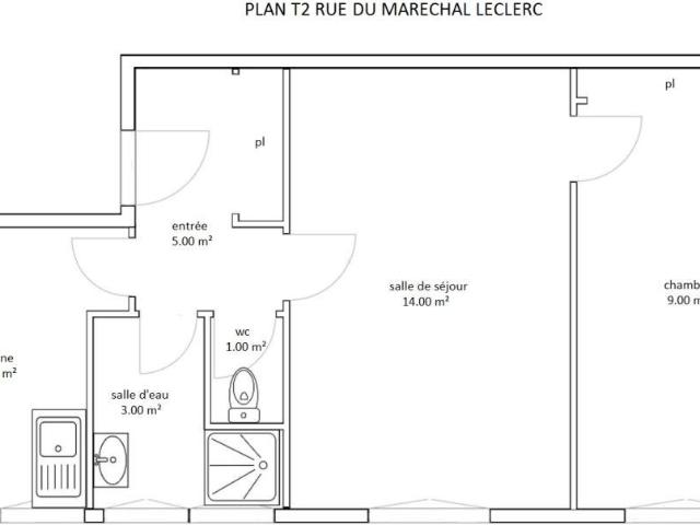 Location Appartement Rue du Maréchal Leclerc, Rethel