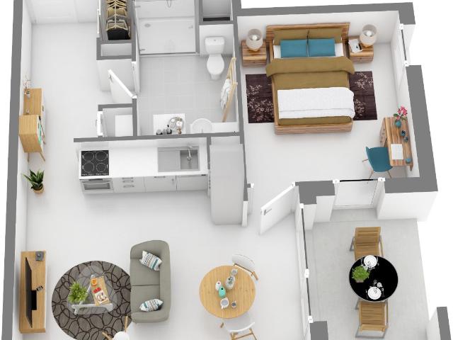Location Appartement Rue du Paradis, Chervinges