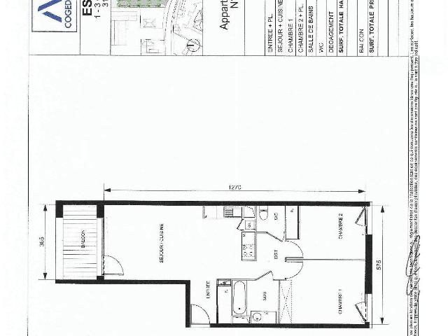 Location Appartement Rue Edmond Rostand, Toulouse