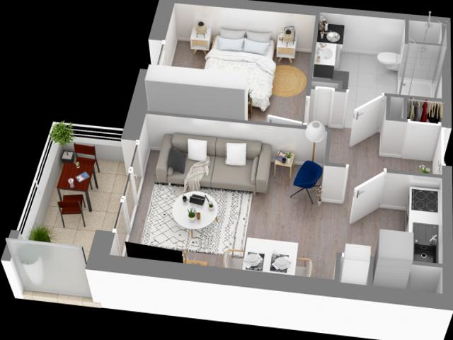 Location Appartement Rue Françoise Dolto, Saran