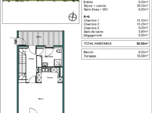 Location Appartement Rue Jacques Anquetil, Mérignac