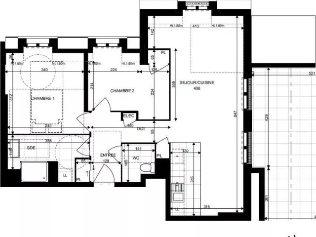 Location Appartement Rue Olivier Métra, Le Blanc Mesnil
