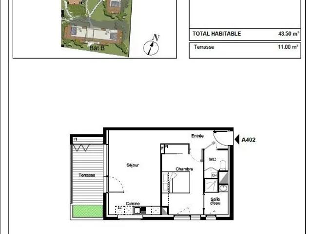 Location Appartement Rue Louis Denis Mallet, Bègles