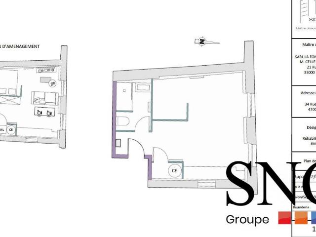 Location Appartement Rue Molinier, Agen