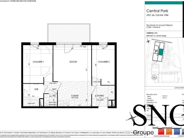 Location Appartement Rue Maxime Guillot, Chenôve