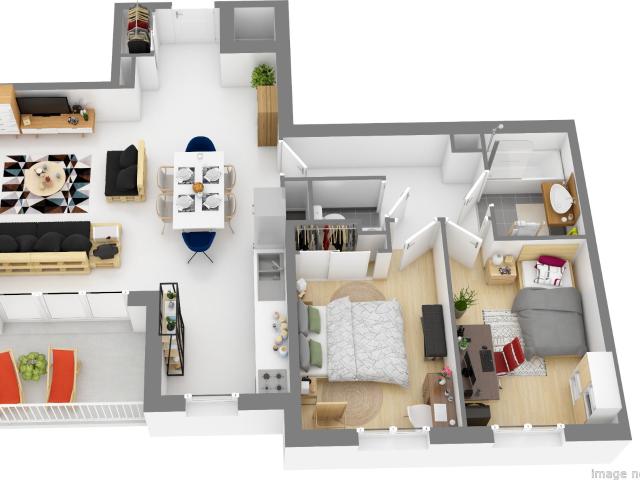 Location Appartement Rue Mansart, Grenoble