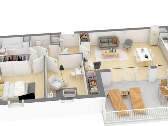 Location Appartement Rue Saint Sernin, Muret
