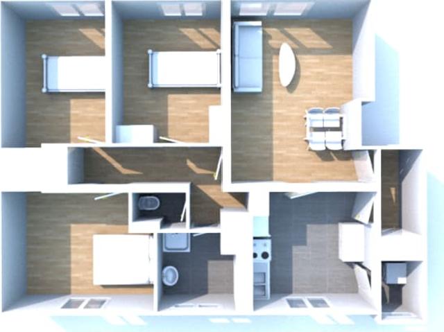 Location Appartement Rue Pablo Picasso, Houppeville
