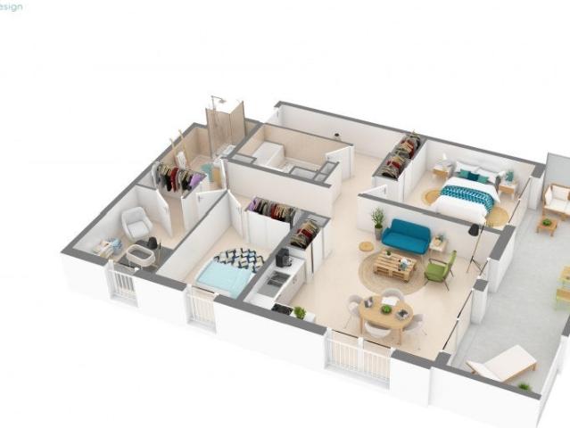 Location Appartement Rue Raymond Recouly, Montpellier