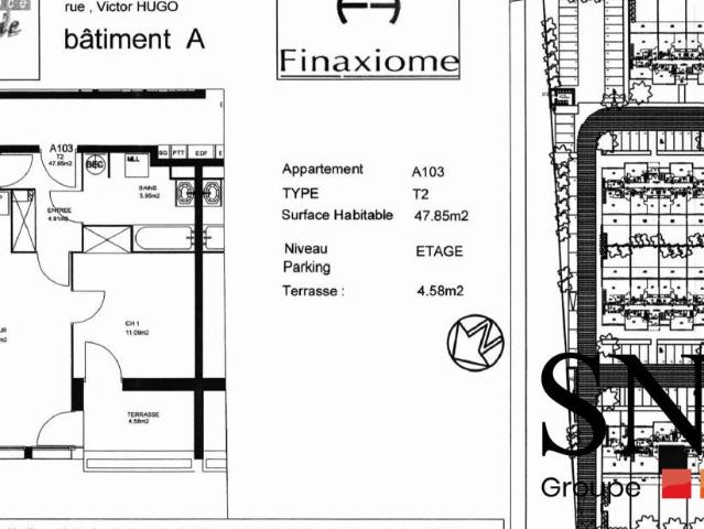 Location Appartement Rue Victor Hugo, Salouël