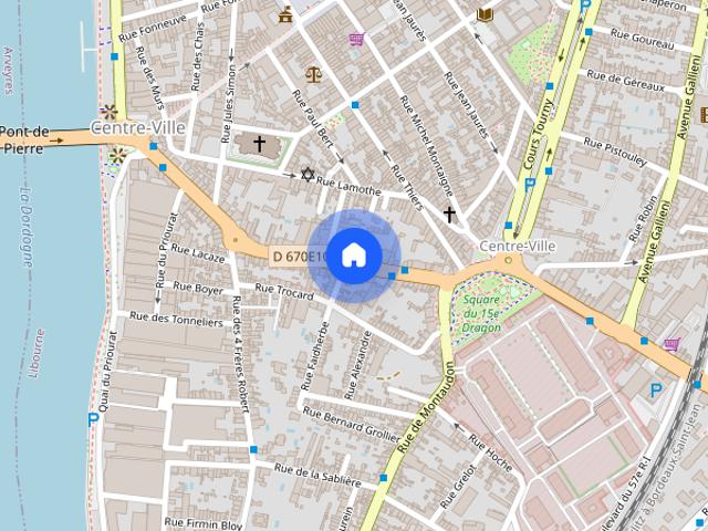 Location appartement Saint Denis De Pile: 890 € AJP Immobilier Saint Andre de Cubzac