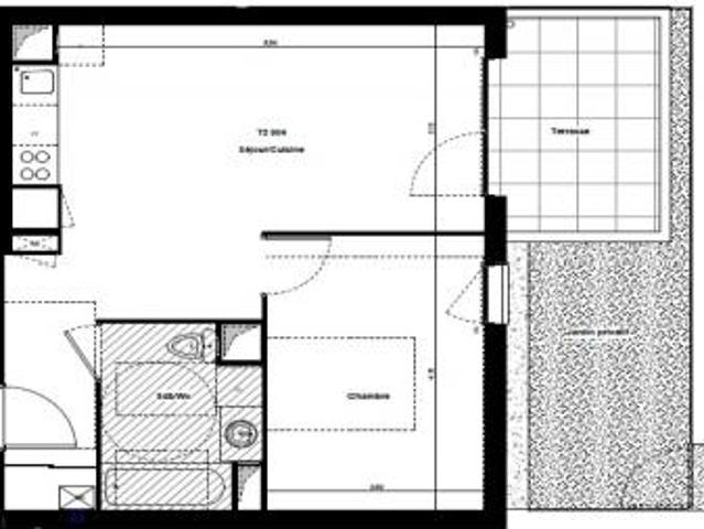 location appartement saint fons 2 pièces 43 m2 rhone 69190 608 € / mois